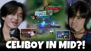 WHAT?! CELIBOY IN MID LANE?! KAIRI LING AND ONLY ASSASSIN!! CRAZY GAME!! 