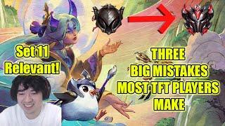 Correct these Three Big Mistakes TFT Players make to prepare you for Set 11! I TFT Tips and Tricks