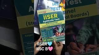 Books for iiser aptitude test(IAT) AND (NEST) #iiscbangalore #iiser_aptitude_test #study #v