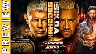 WWE SUMMERSLAM 2024 - Roman Reigns? Alexa Bliss? Wyatt Sicks? CM Punk vs. Drew McIntyre - VORSCHAU