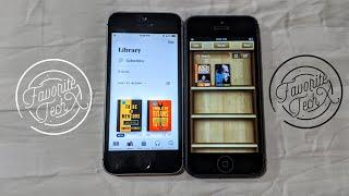 iOS 14 vs iOS 6 - Apple Books vs iBooks