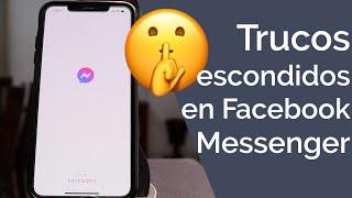 MEJORES FUNCIONES ESCONDIDAS EN FACEBOOK MESSENGER 2021