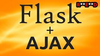 Flask AJAX Tutorial: Basic AJAX in Flask app | Flask casts