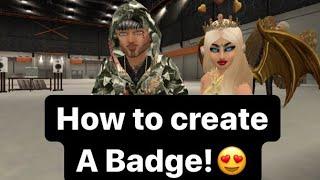 How to Create a Badge - in Avakin life! #avakin2022 #avakinmusic #avakinplayermade