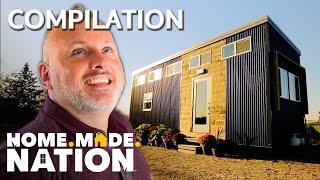 3 TINY HOMES BUILT FOR ANIMALS & HUMANS Compilation | Tiny House Nation | Home.Made