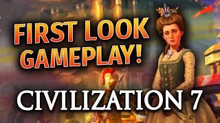 CIVILIZATION 7 FIRST LOOK GAMEPLAY! - Early Access Civ 7 Gameplay [4K]