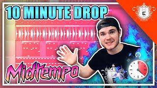 The Good ol' DROP in 10 MINUTES Challenge - MIDTEMPO Edition | FL Studio