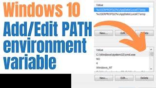 How to Edit the PATH Variable in Windows 10 (Easy Tutorial)