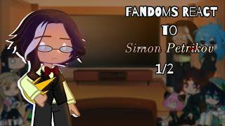 Fandoms React to each other | Simon Petrikov 1/2 | Adventure Time | 1/16 |