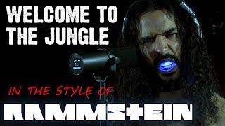 Welcome to the Jungle in the style of RAMMSTEIN