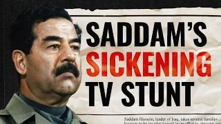 When Saddam took British families hostage on TV