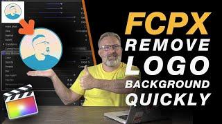 Final Cut Pro Tutorial: Remove the Background From a Logo - 2 Methods - No Plugins