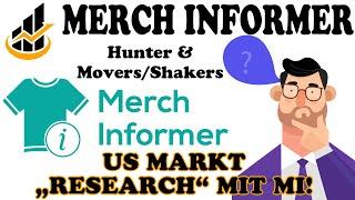 Merch Informer Quicki Für Euer POD // Kurzer "Research" US Markt