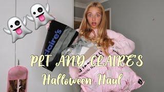 PLT & CLAIRE'S HALLOWEEN HAUL.. 