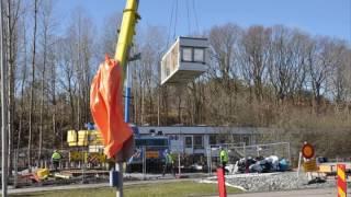 Montage moduler Kålhagens förskola - PCS Modulsystem