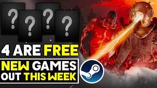 4 NEW FREE STEAM GAMES - NEW STEAM GAME RELEASES THIS WEEK!