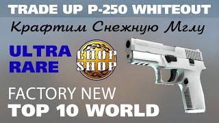 CS:GO Trade Ups VERY RARE FLOAT: P250 Whiteout Снежная Мгла (Factory New). Succes?