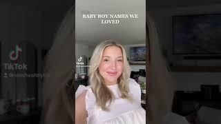 Baby Boy Names We Loved But Won't Be Using! #shorts