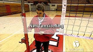 Senoh volleyball net setup