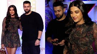 Nimrit Kaur Ahluwalia With BF Mahir Pandhi At Launch  Party Of Platform Dreamiyata Dramaa