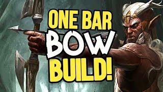 EASY Stamina Nightblade ONE BAR PVE Bow Build - TOXIC RAIDER   - Powerful STAM NB Bow DPS For ESO!