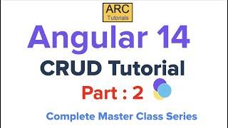 Angular 14 CRUD with Web API Tutorial Part -2 | Angular Material 14 CRUD Step By Step