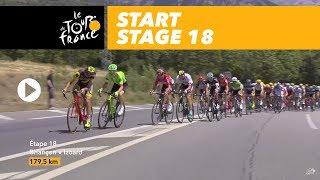 Start - Stage 18 - Tour de France 2017