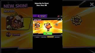 NEW SKIN #squadbusters #newskin #tanukinita #nita #free #shorts #supercell