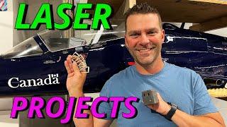 Creating amazing RC Plane projects using CREALITY Falcon 2 laser