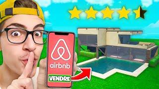 J'ai mis à LOUER une maison Fortnite sur AirBnB... (j'ai réussi !)