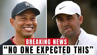 TIGER WOODS GAINS 46 MILLION... SCOTTIE SCHEFFLER IS CUT FROM THE TEAM FOR...GOLF PGA TOUR NEWS