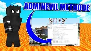 NETZWERK HACKEN MIT DER ADMINEVIL METHODE IN MINECRAFT