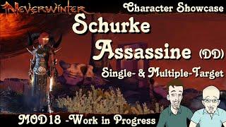 NEVERWINTER MOD18 - Schurke Build Assassine (DD) - Single-&Multiple-Target - Showcase - PS4 deutsch