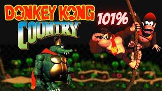 Donkey Kong Country Mania (Hack) - Detonado 101% - Procurando Todos Os Bonus