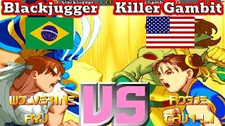 X-Men Vs Street Fighter: Blackjugger Vs (Killer Gambit)FT10