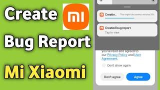 How To Create Bug Report in MI/Xiaomi | Bug Report in Android