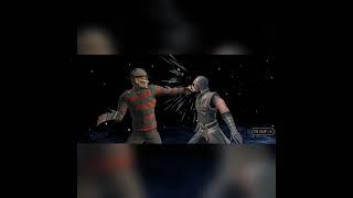 mortalkombat | freddy krueger special fights move and victory stance  | #shorts