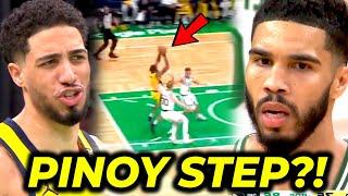 Gulat si Haliburton sa nangyari, nag-ala KOBE si Jayson Tatum| May nag-Pinoy step pa sa game !