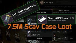 Escape From Tarkov | 15 Int Scav Case Opening | Black Lab Keycard | 7.5m Profit