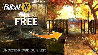 Fallout 76 - Easy Under-bridge Bunker Camp for New Players!