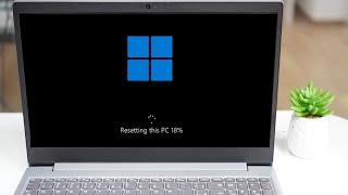 How to Reset Any WINDOWS PC to Factory Settings (Erase HD) - Windows 10 and 11!