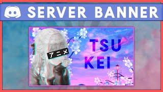 AESTHETIC VAPORWAVE | DISCORD SERVER BANNER PHOTOSHOP TUTORIAL TEMPLATE