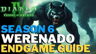 Diablo 4 - TORNADO Endgame Druid Build! The Big Bad Wolf // Season 6