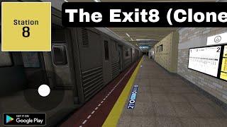 Station8 HCLab. HD Android Gameplay 2024 ( The Exit8 Clone for Mobile )