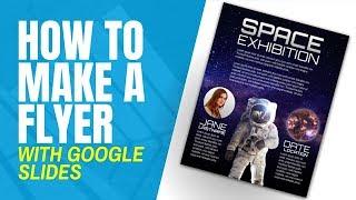 How to Create a Flyer from Scratch in Google Slides