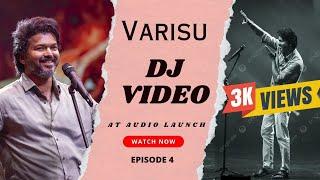 VARISU AUDIO LAUNCH DJ GOWTHAM PERFORMANCE VIDEO EPISODE NO.4 VERTICAL VIDEO