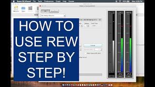 REW Step by step setup for Dolby Atmos Home theater Part 1