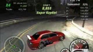 NFS UnderGround 2 Drift Record