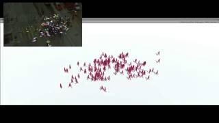 Unity Crowd Simulation