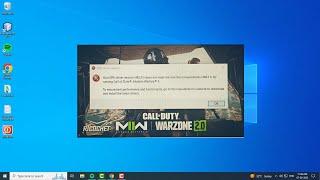 Fix Modern Warfare 2 GPU Driver Version Error | Driver Version Does Not Meet Minimum Requirements